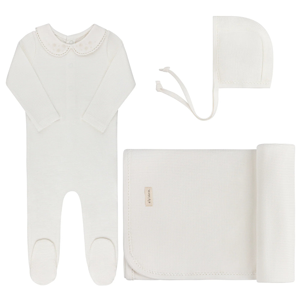 Ely's & Co Embroidered Collar Take Me Home Set