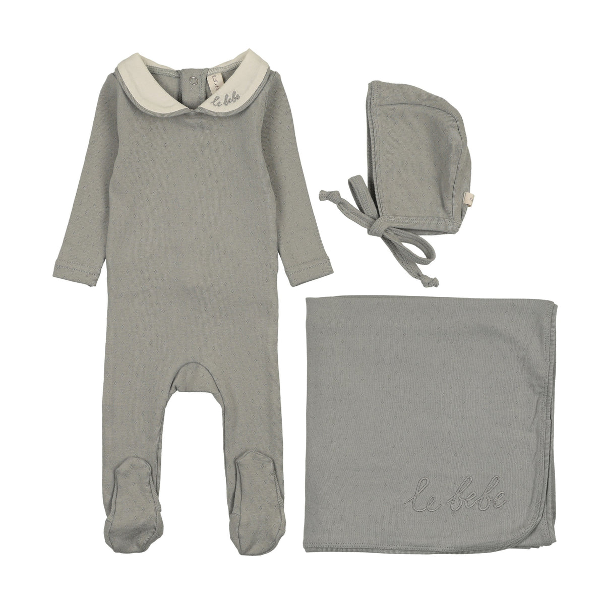 Lilette Le BEBE Pointelle Layette Set