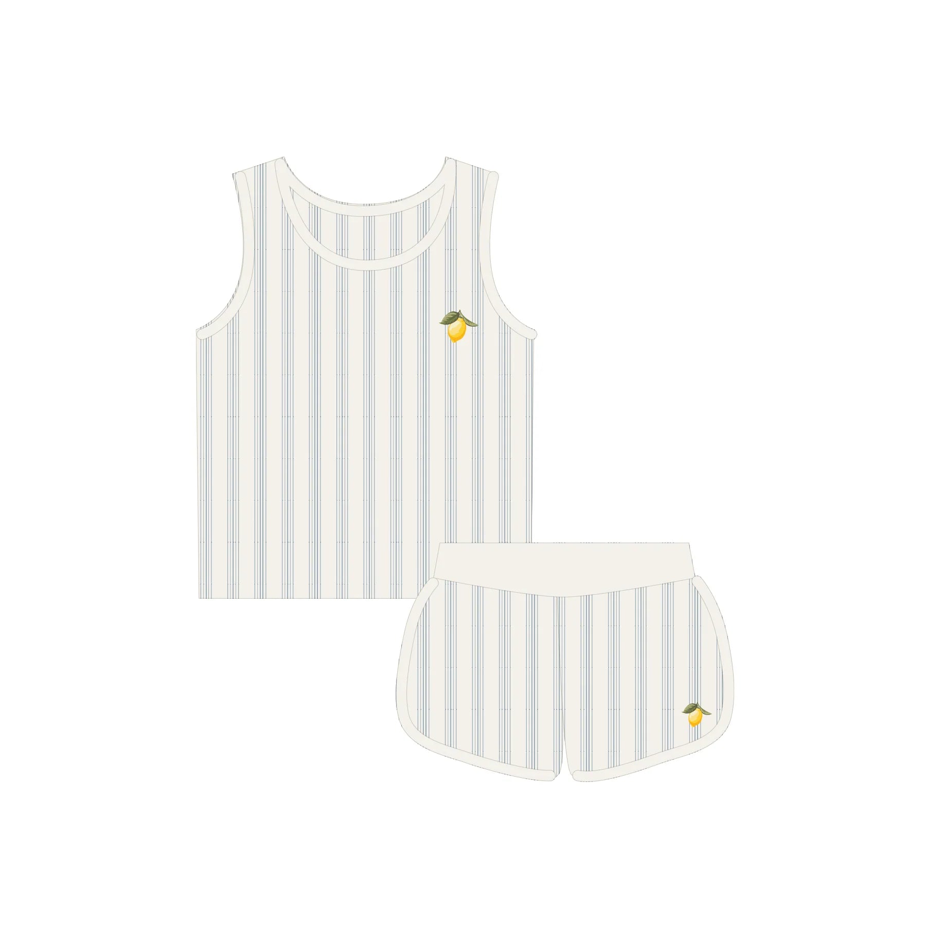 Ely's & Co Fruit Collection Tank & Shorts