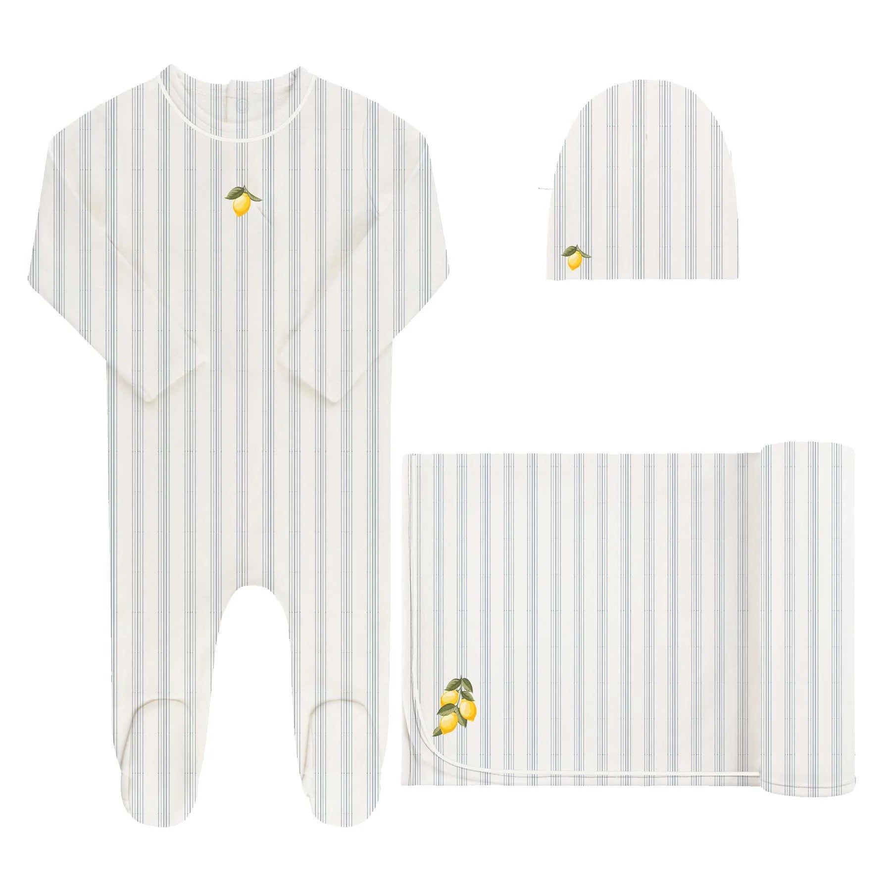 Ely's & Co Fruit Collection Layette Set