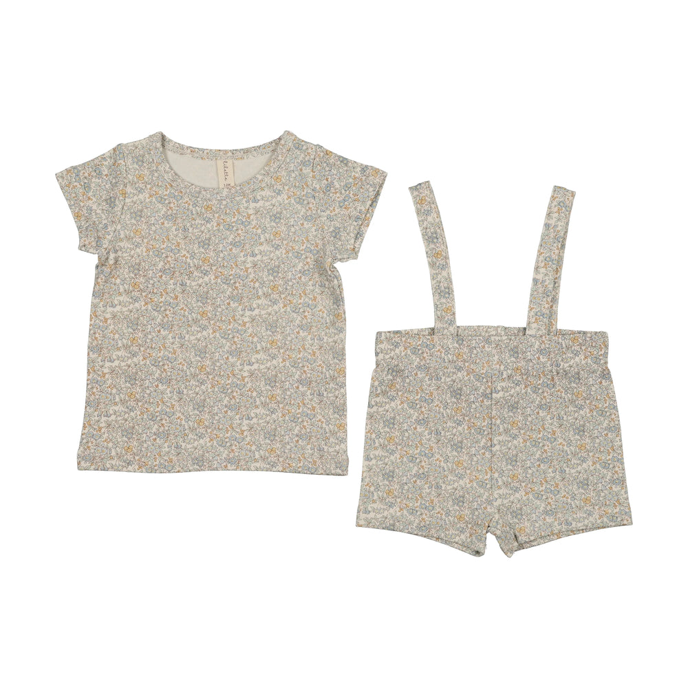 Lil Legs Liberty Floral Short Sleeve Set
