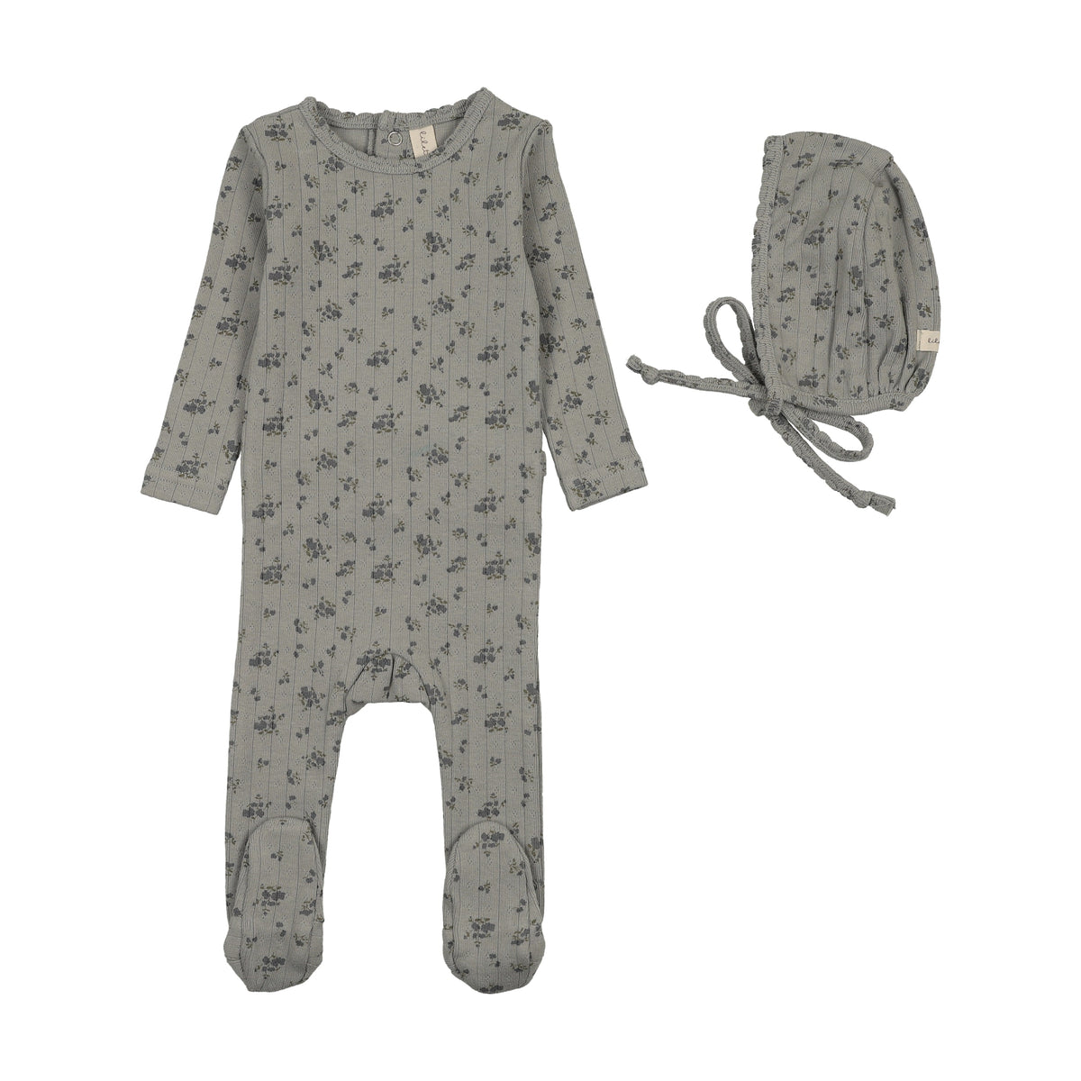 Lilette Garden Cluster Footie/Bonnet