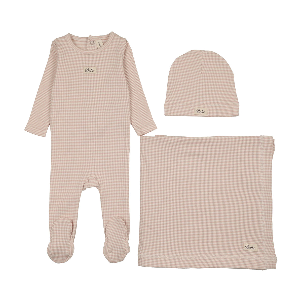 Lilette Striped BEBE Layette Set