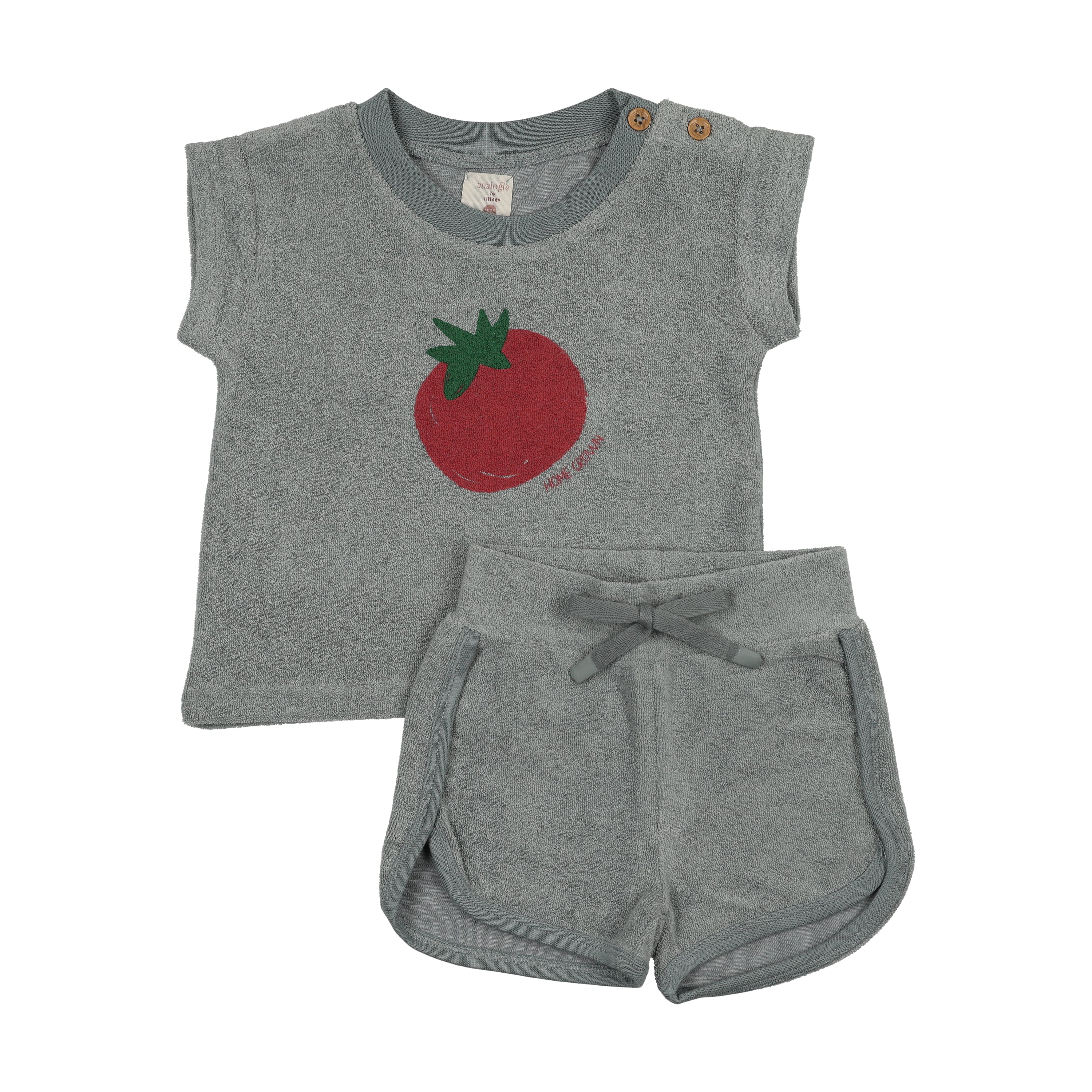 Lil Legs Tomato Toddler Set