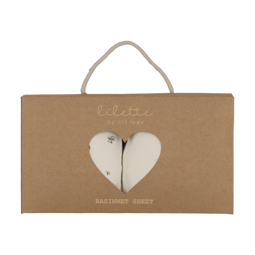 Lilette Rosebud Bassinet Sheets