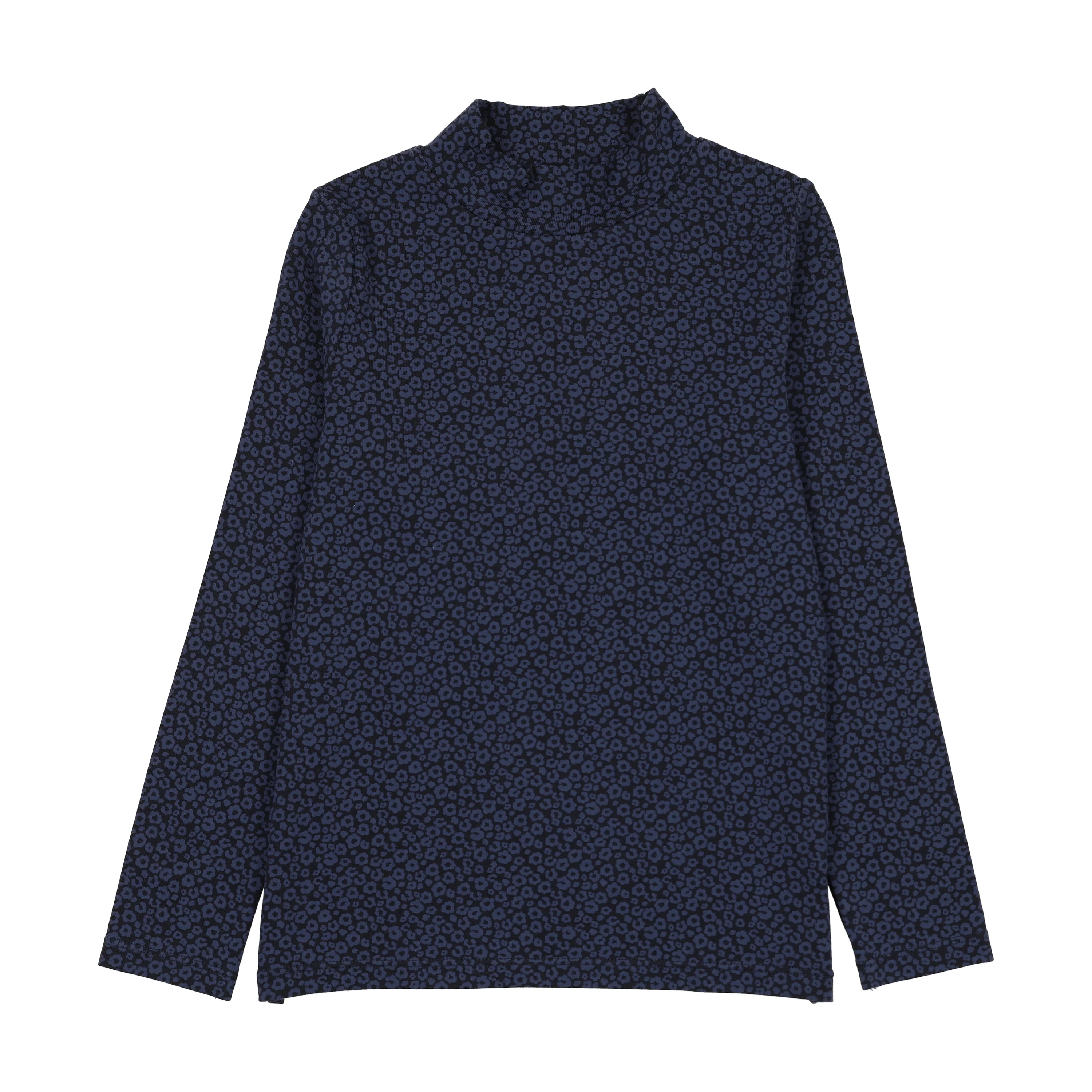 Lil Legs Printed Mockneck