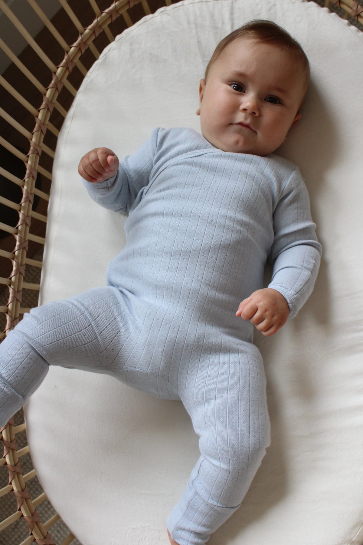 Little Threads Pointelle Footie
