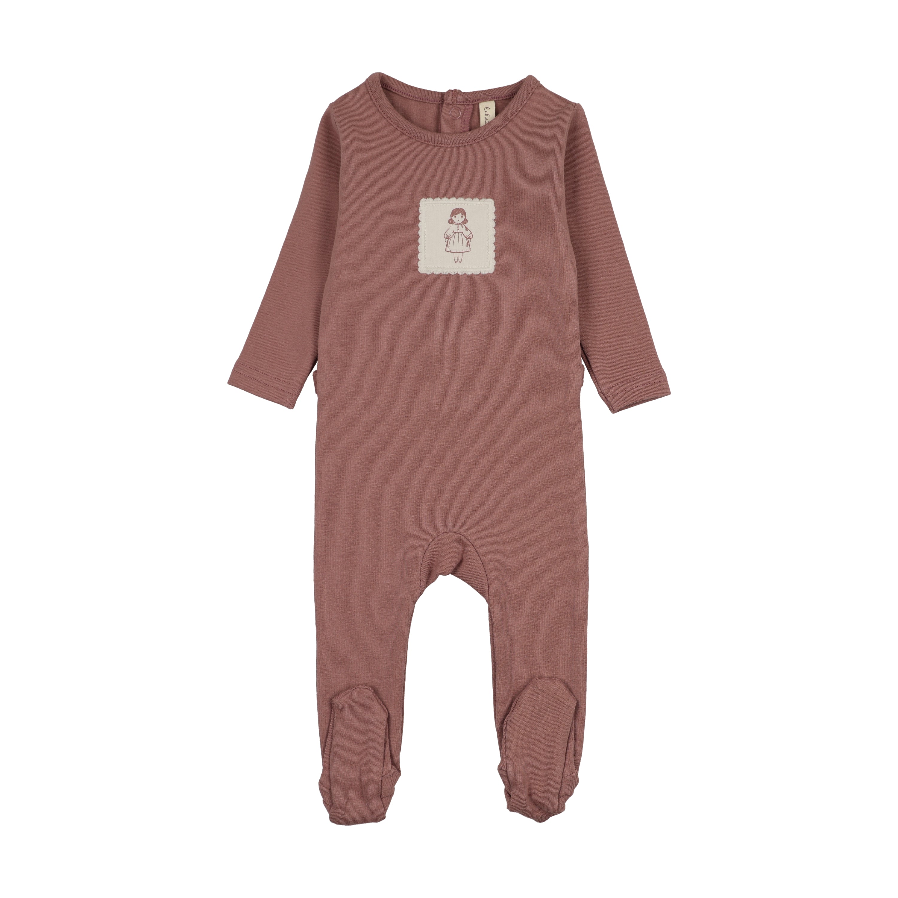 Lilette Graphic Tag Footie
