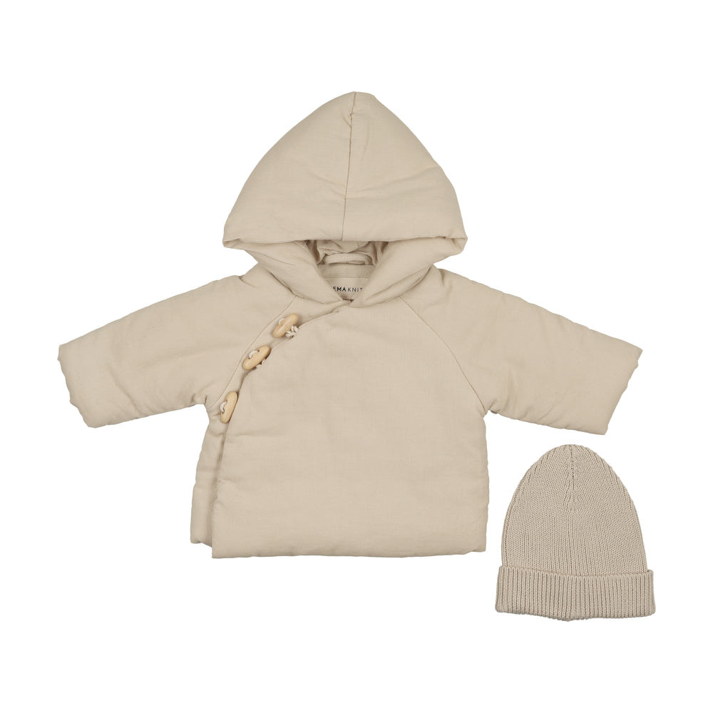 Mema Knits Corduroy Jacket + Knitted Beanie