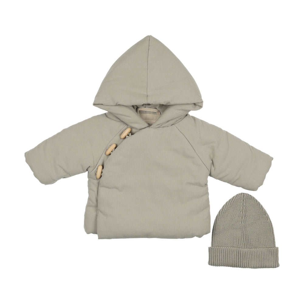 Mema Knits Corduroy Jacket + Knitted Beanie