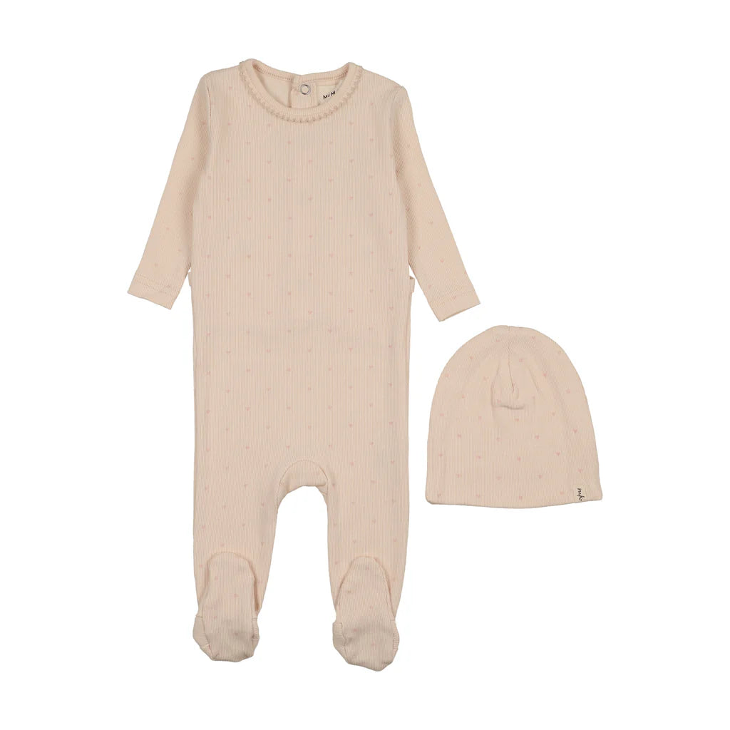 Pre-Order Mema Knits Printed Footie & Beanie