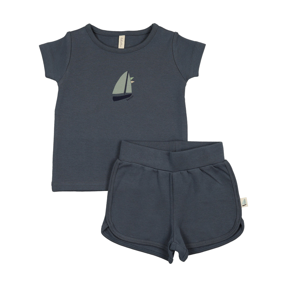 Lilette Nautical Short Sleeve Set