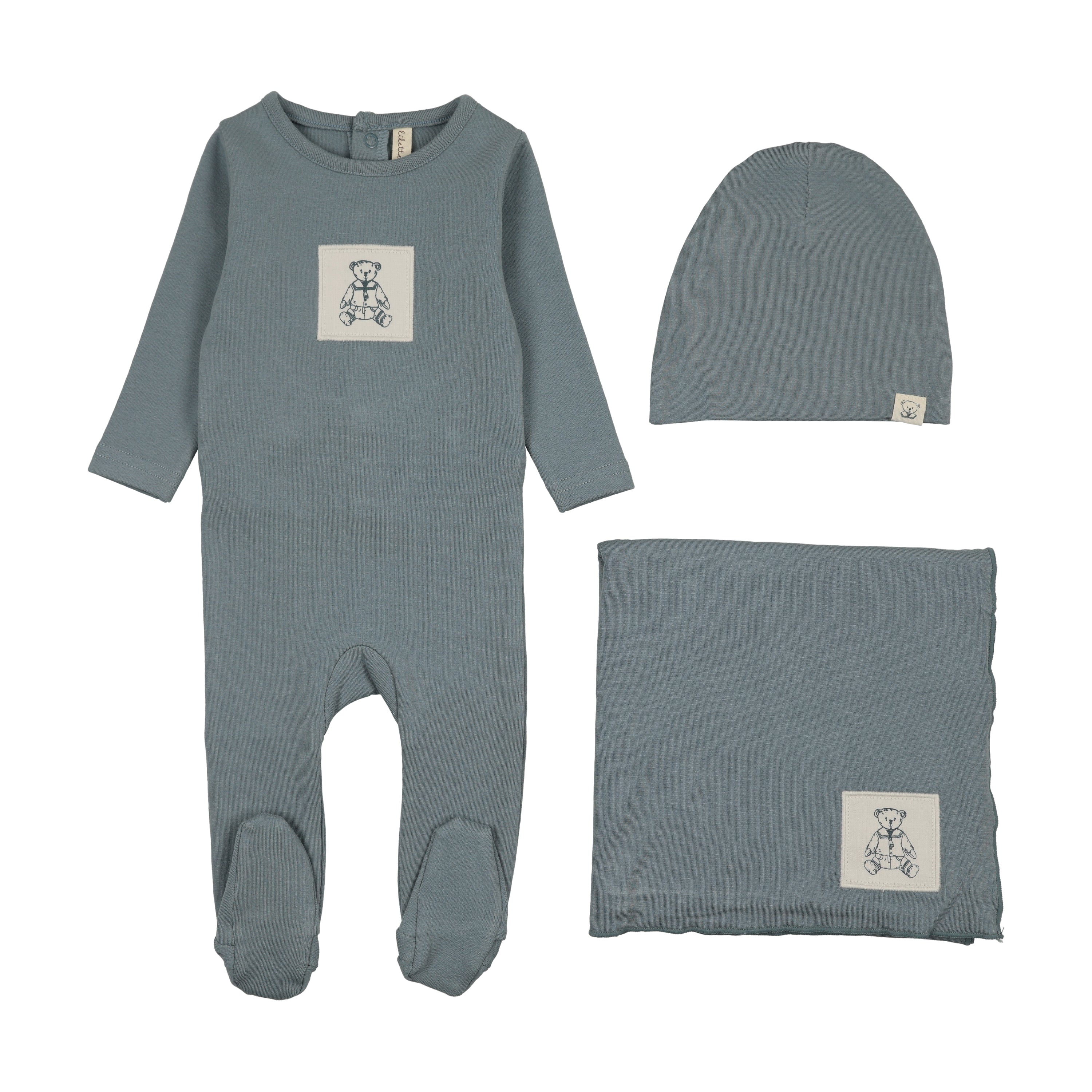 Lilette Graphic Tag Layette Set