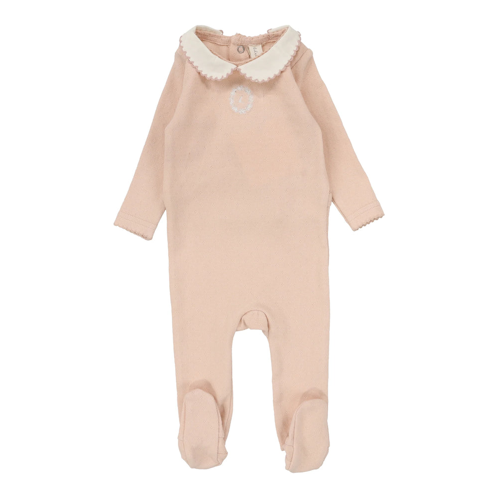 Lilette Emblem Embroidered Footie