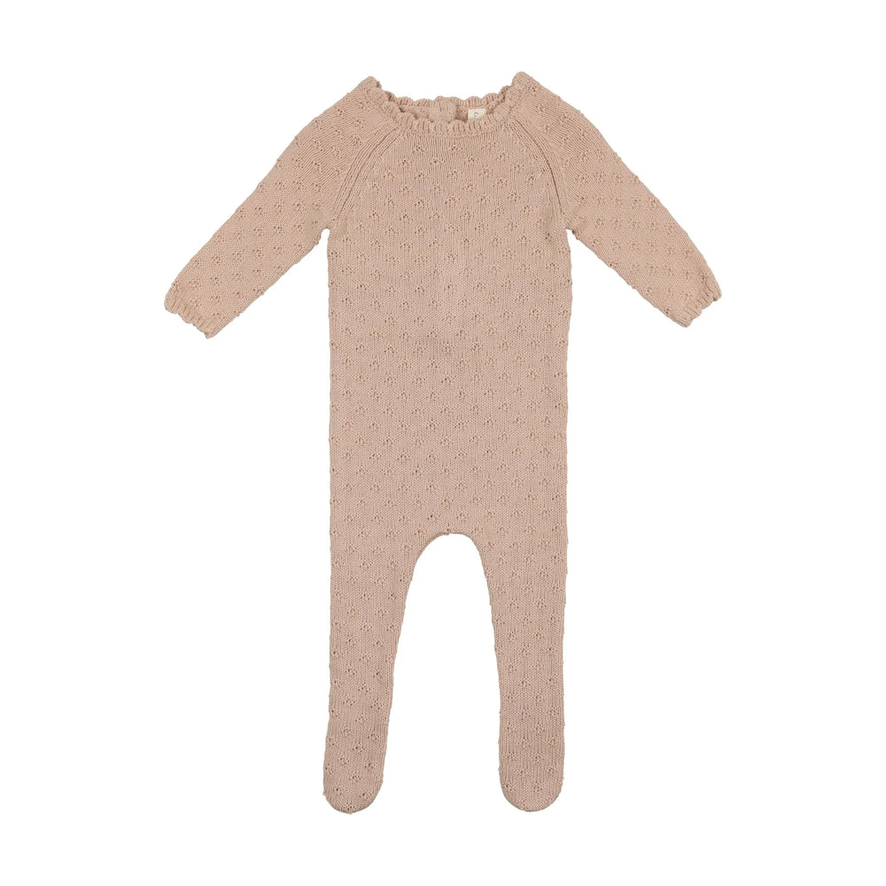 Lil Legs Vintage Petal Footie