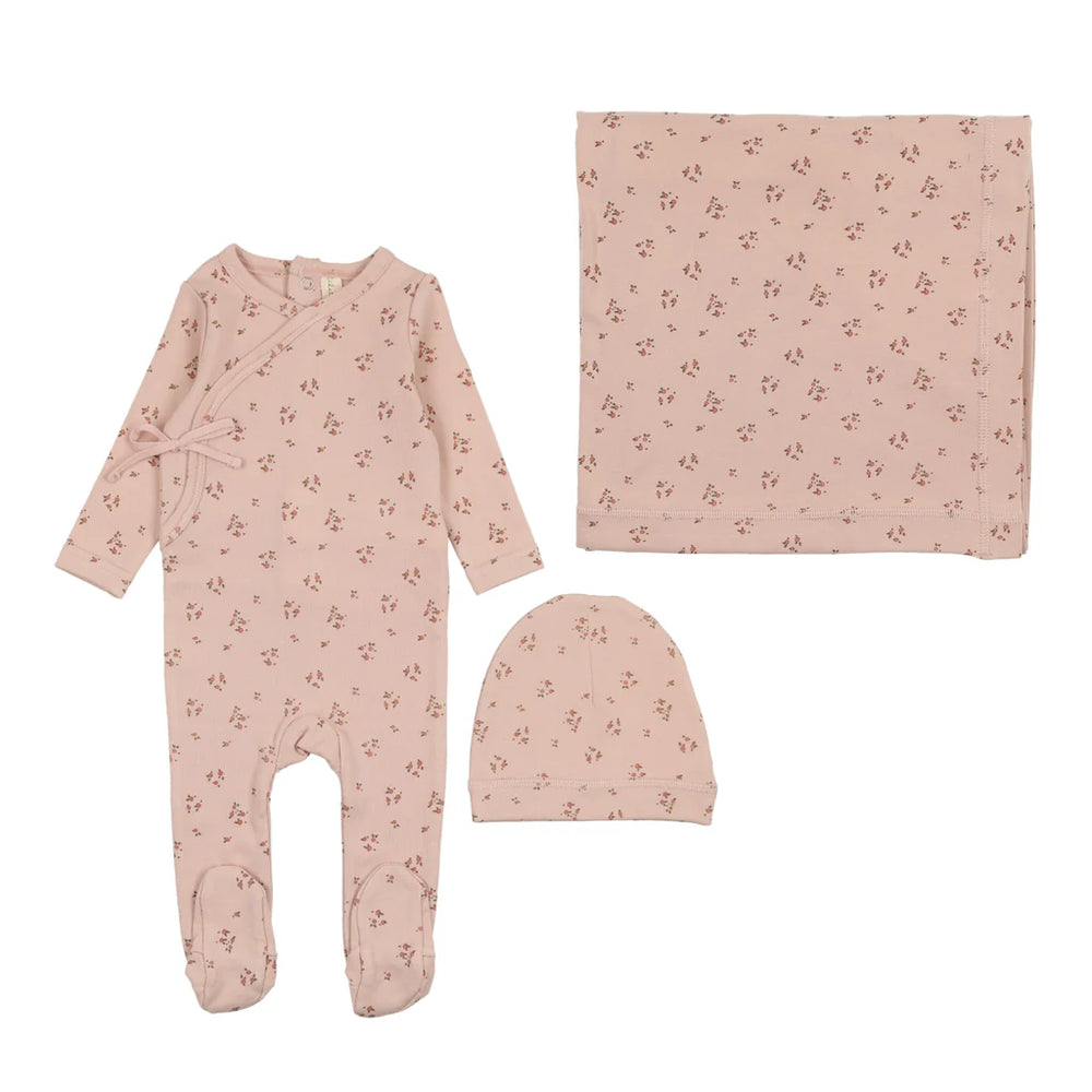 Dainty Flower Layette Set
