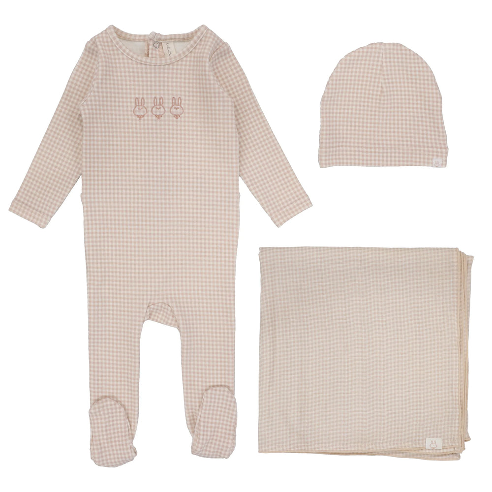 Lilette Gingham Bunny Full Set- Petal