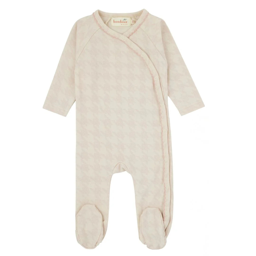 Bondoux BEBE Houndstooth Footie