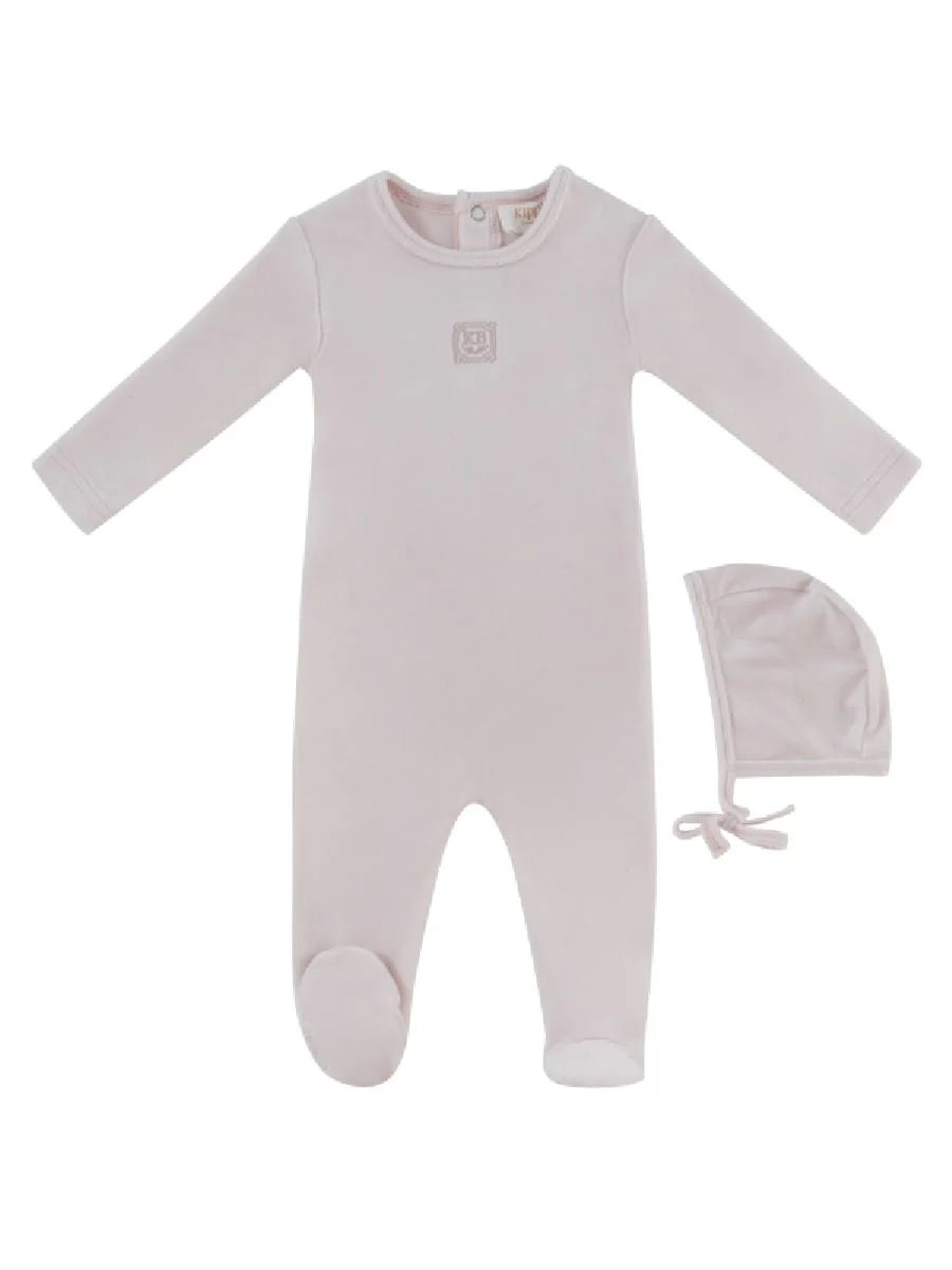 Pre-Order Kipp Baby KB Logo Footie/Bonnet Set