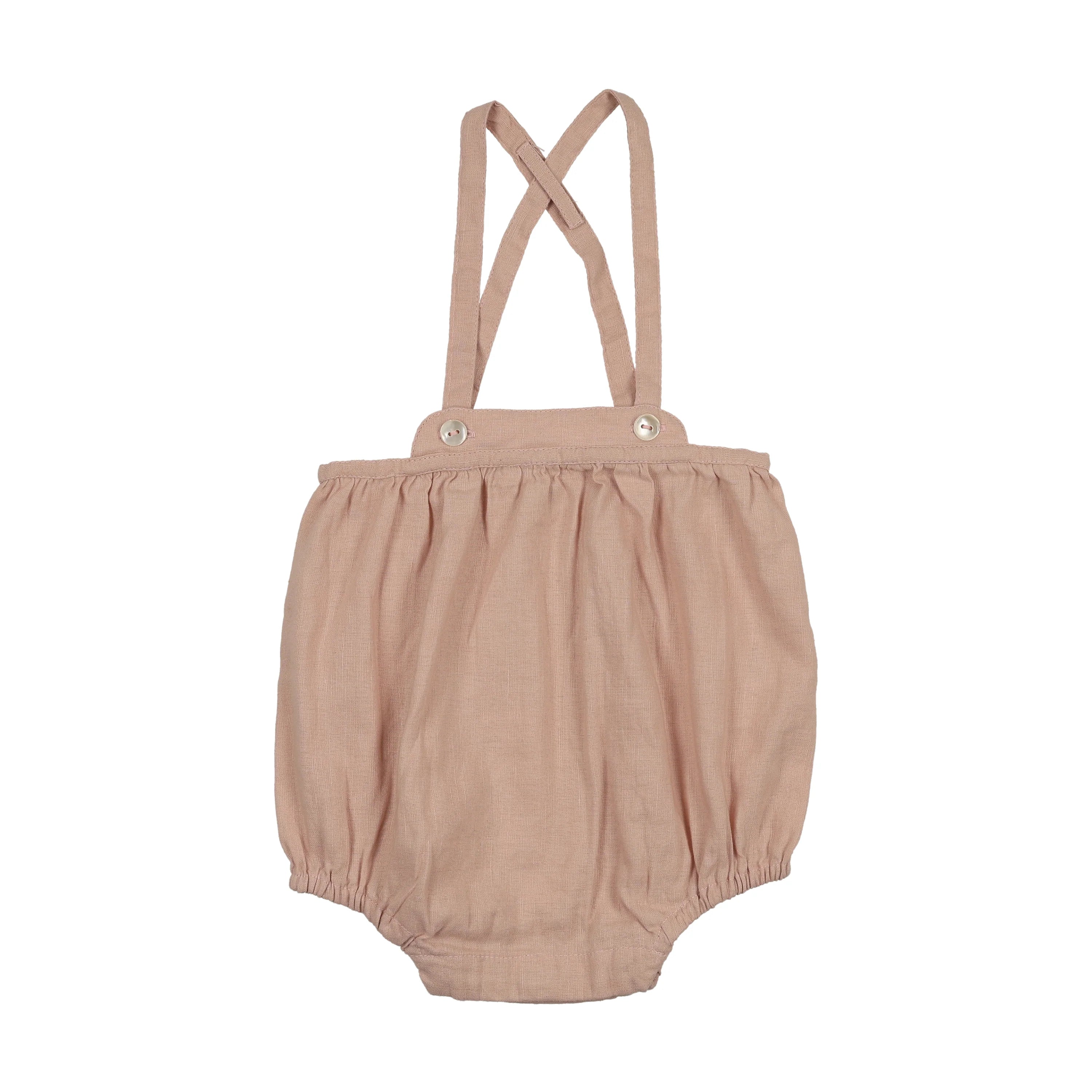 Lil Legs Linen Suspender Bloomers
