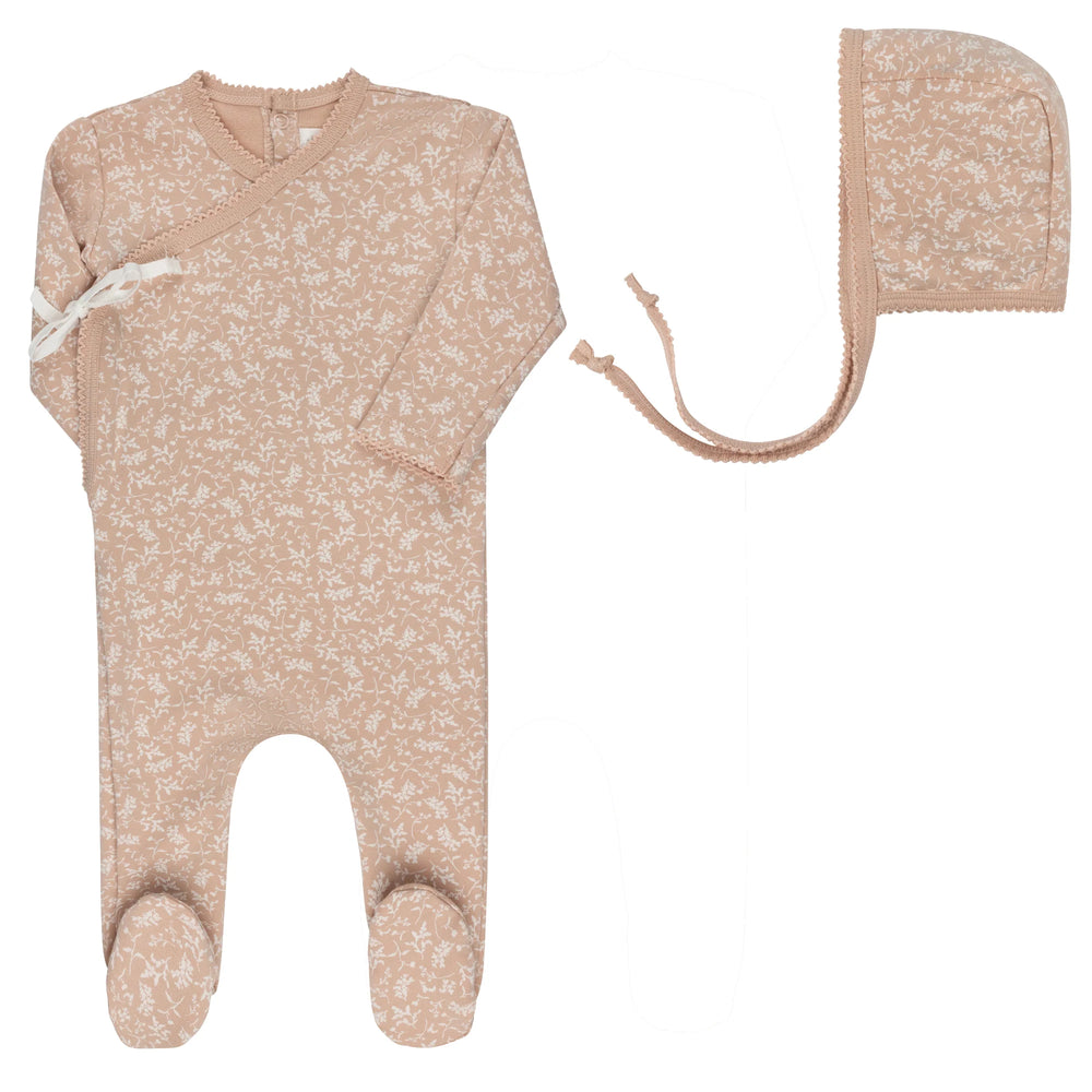 Ely's & Co Vine Collection Footie & Bonnet
