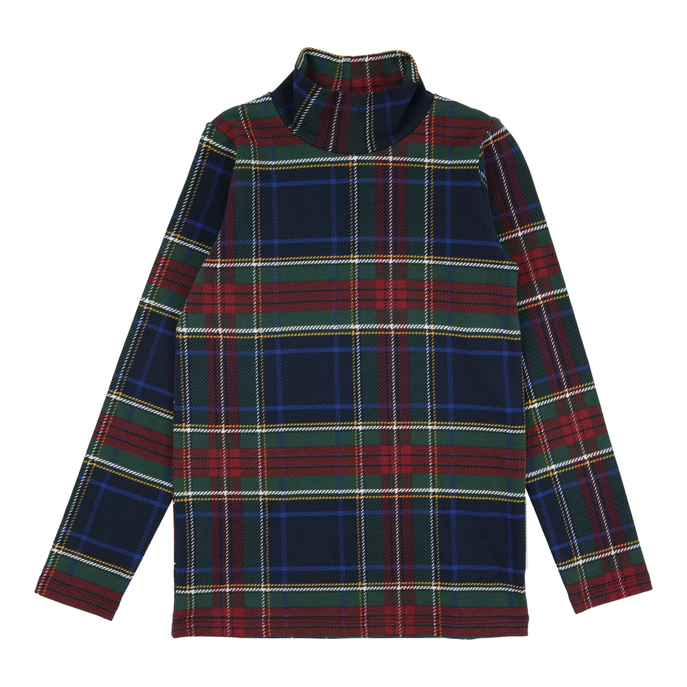 Pre-Order Lil Legs Plaid Mockneck