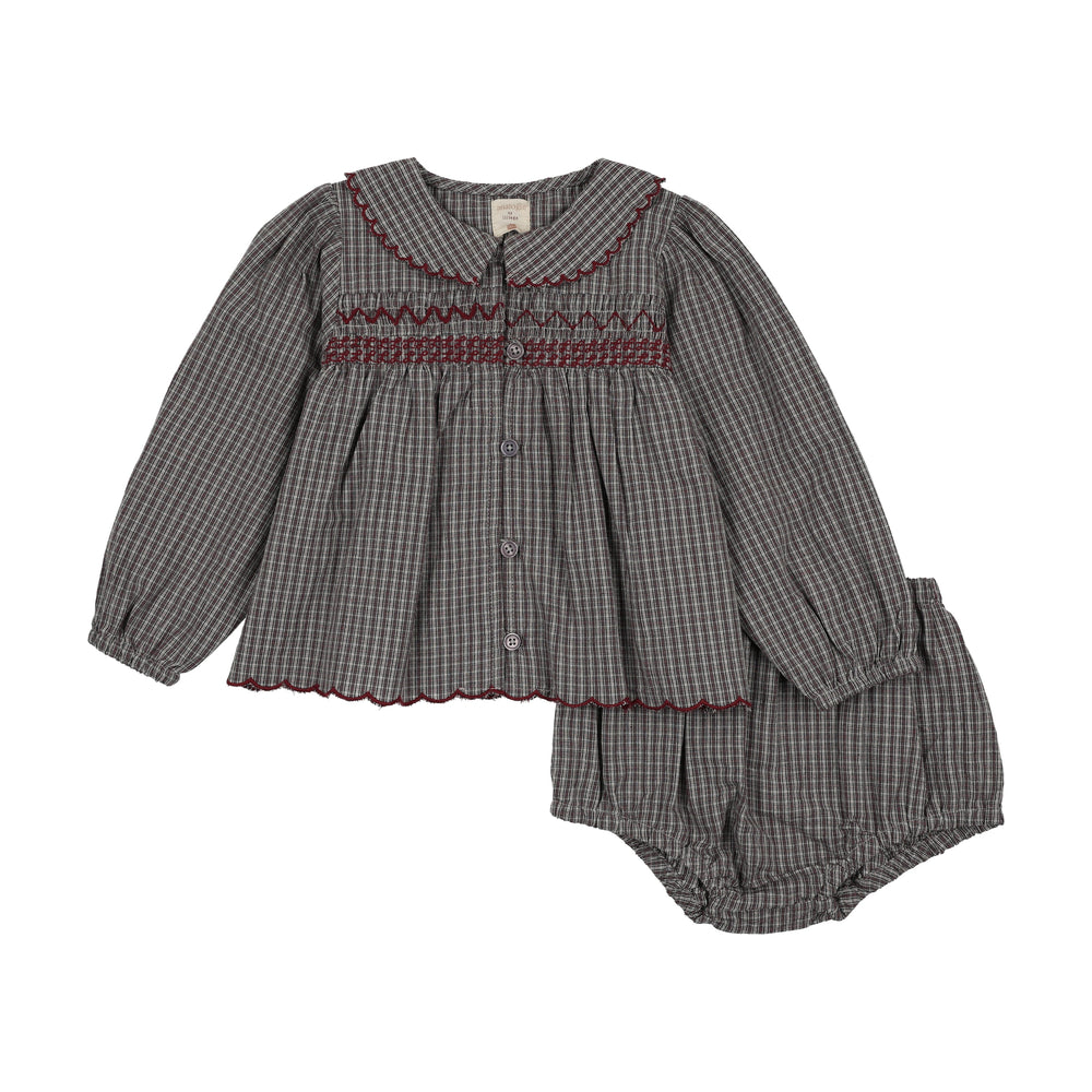 Lil Legs Plaid Edition Toddler Set