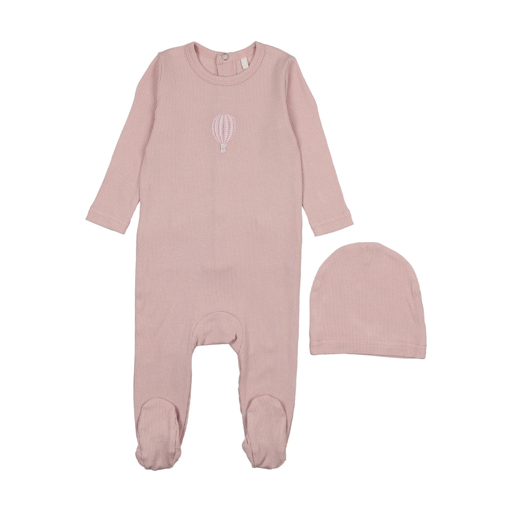 Pouf Girl Hot Air Balloon Footie & Beanie