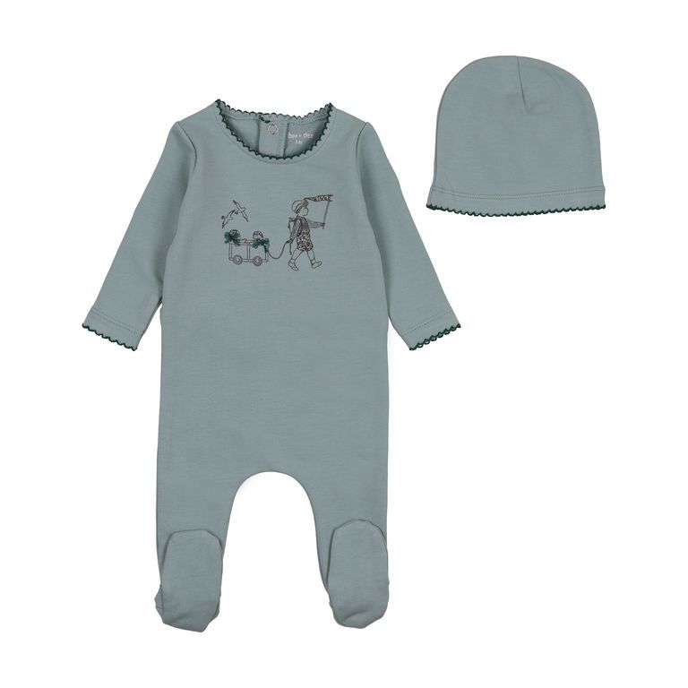 Pre-Order Fog Promenade Footie & Beanie