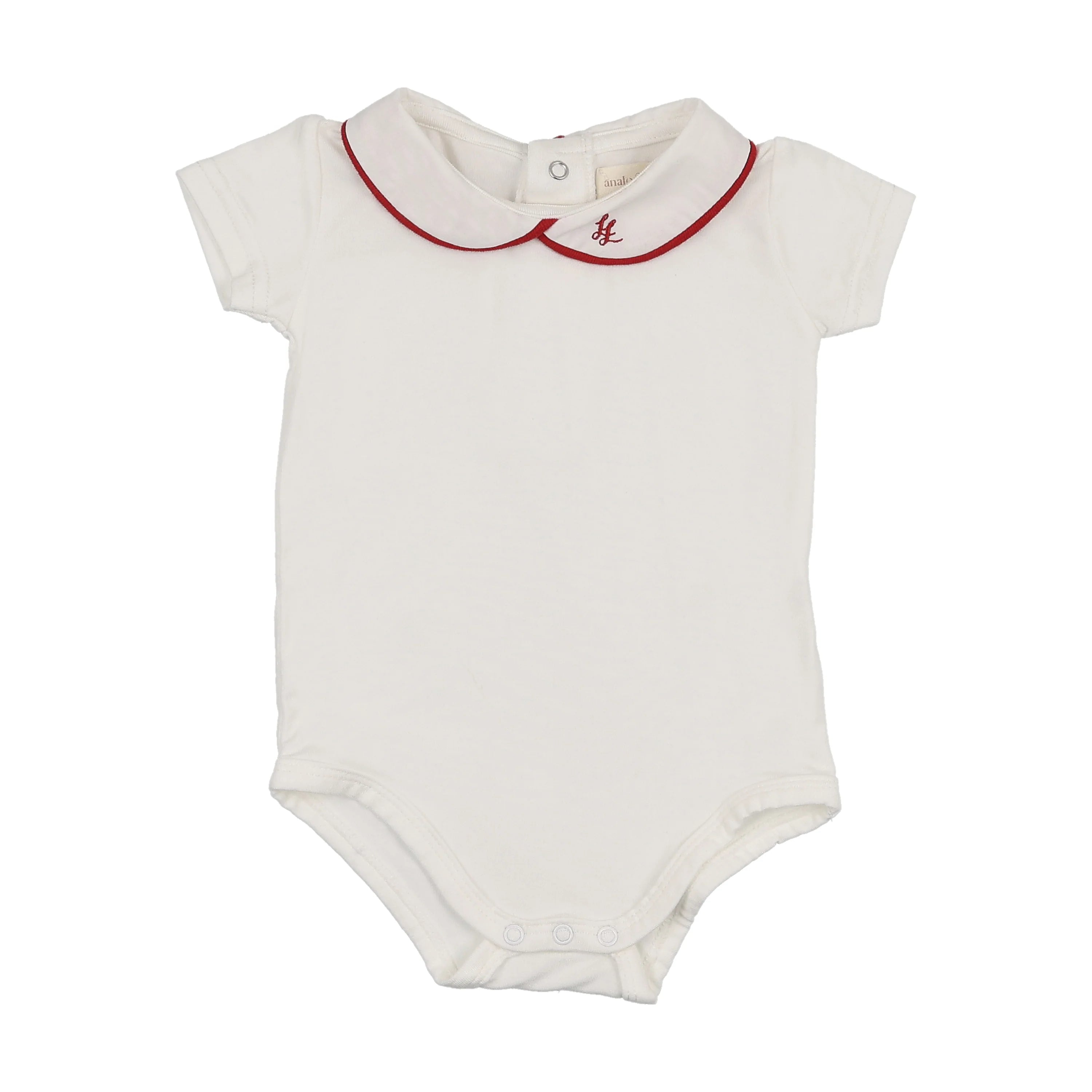 Lil Legs Peter Pan Onesie With Piping