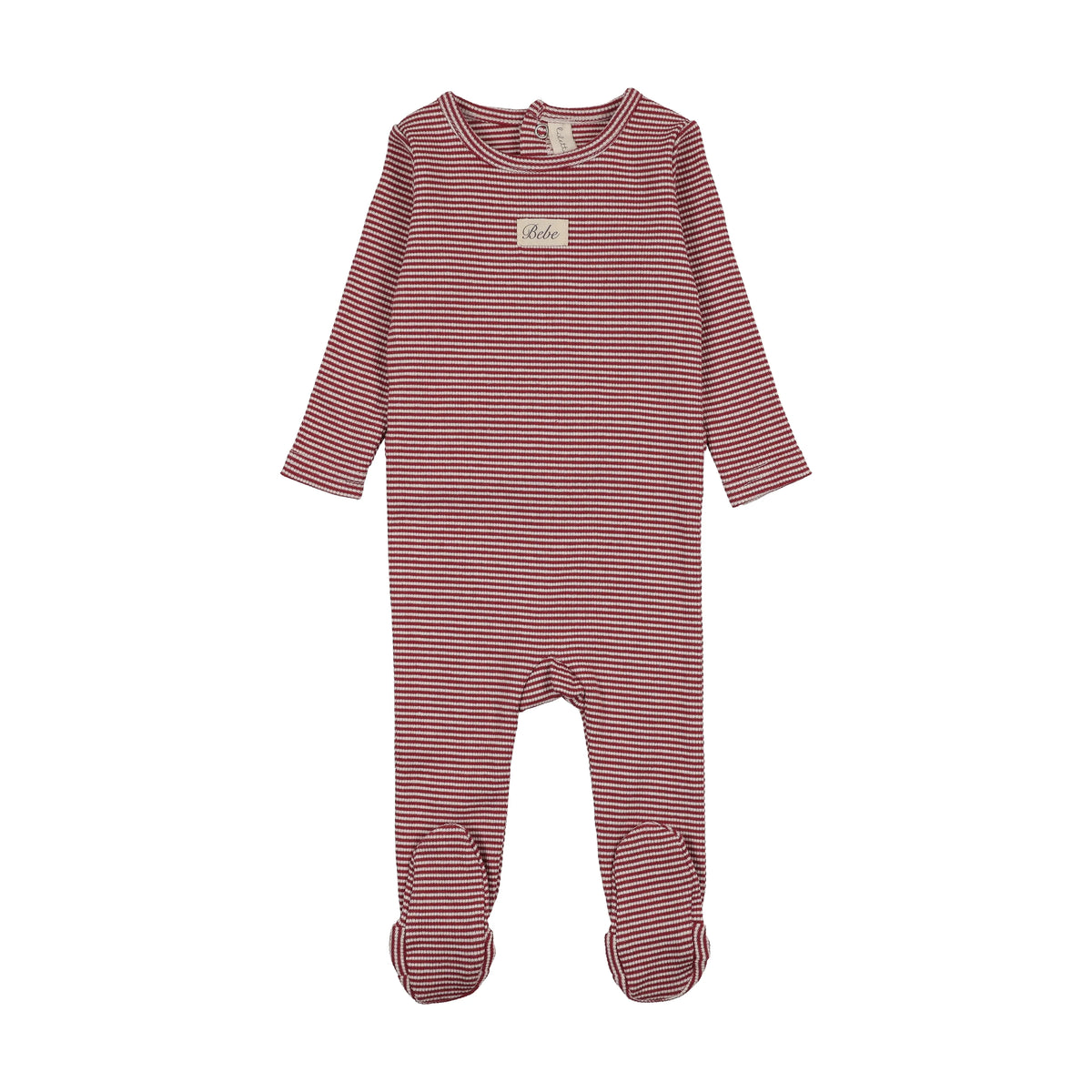 Lilette Striped Footie