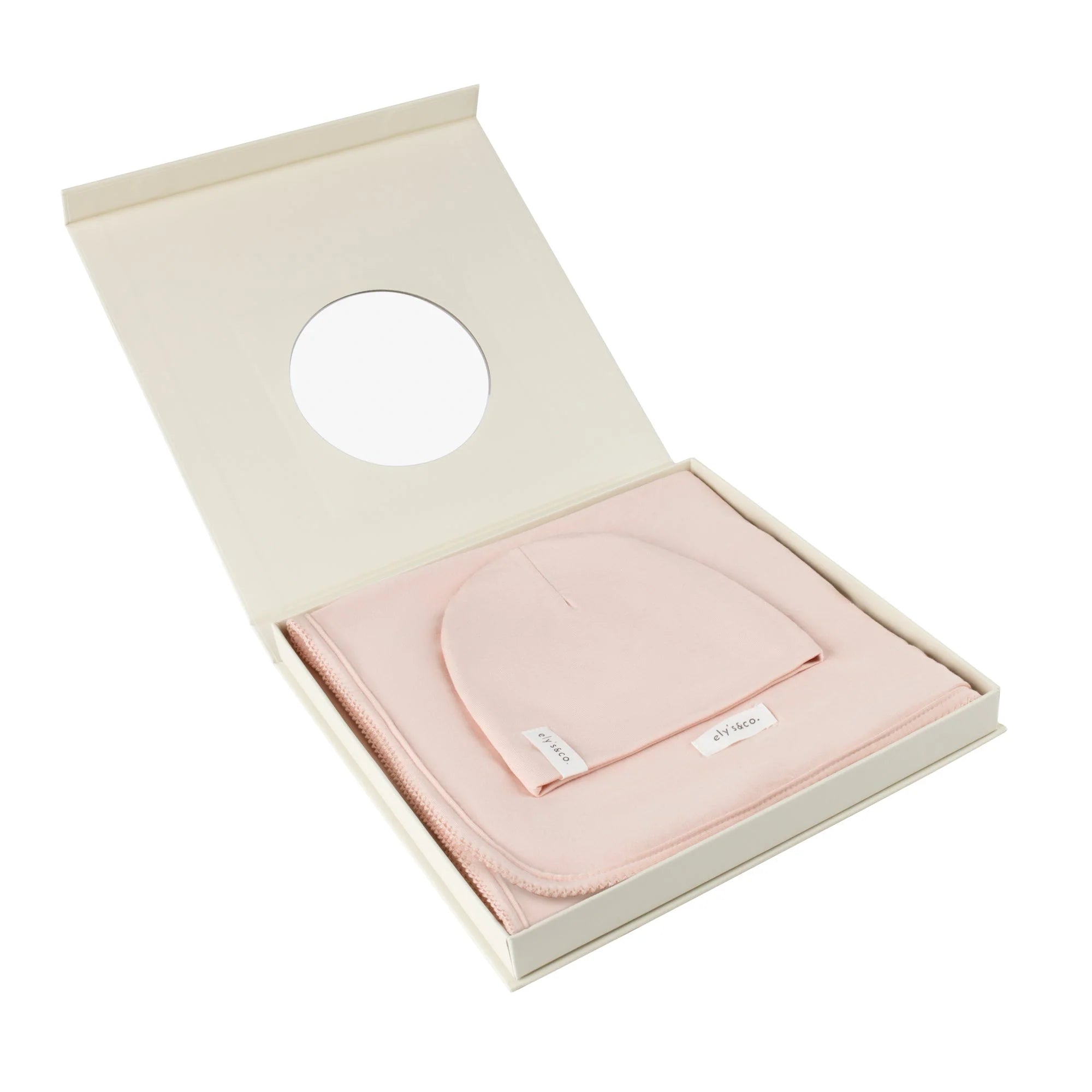 Pre-Order Ely's and Co Modal Swaddle + Beanie Gift Set