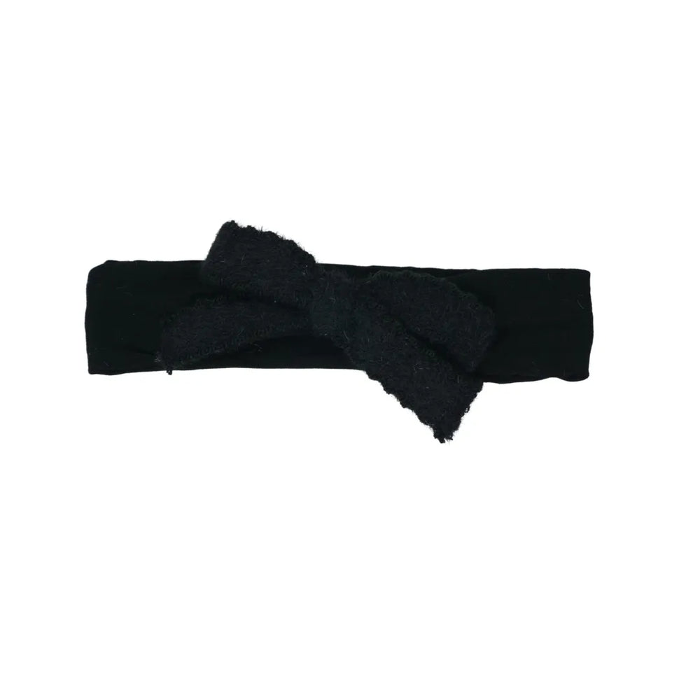 Bandeau Scallop Mohair Baby Headband