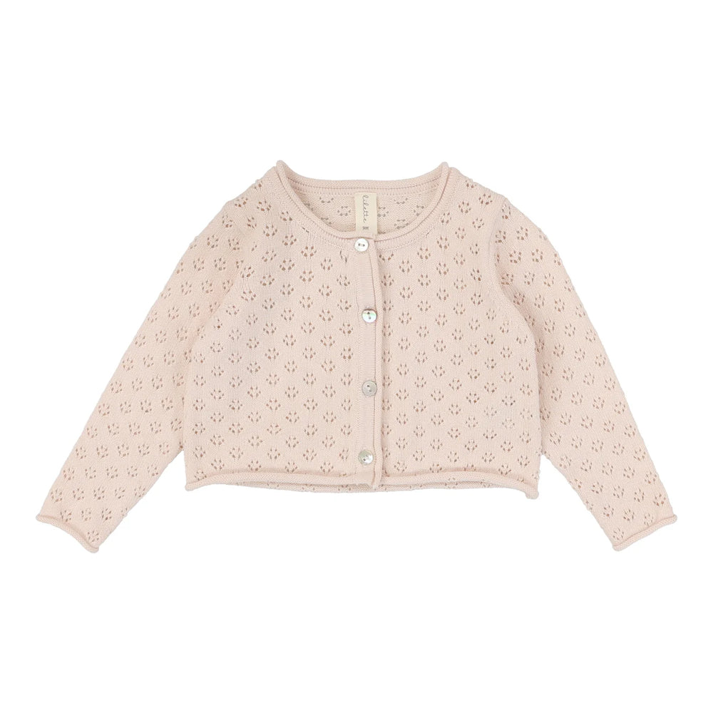 Lil Legs Pointelle Cardigans