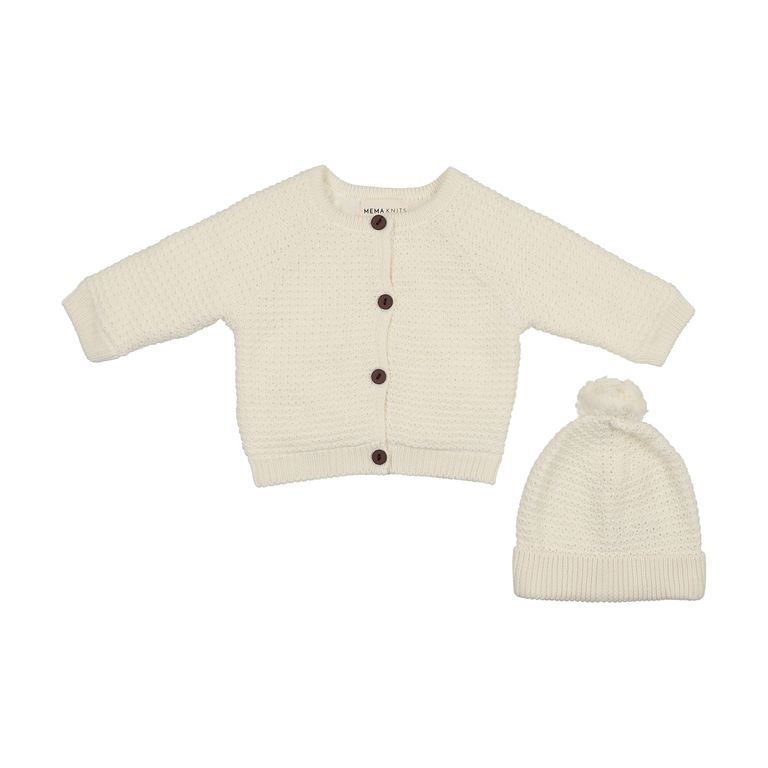 Pre-Order Mema Knits Sherpa Jacket & Beanie