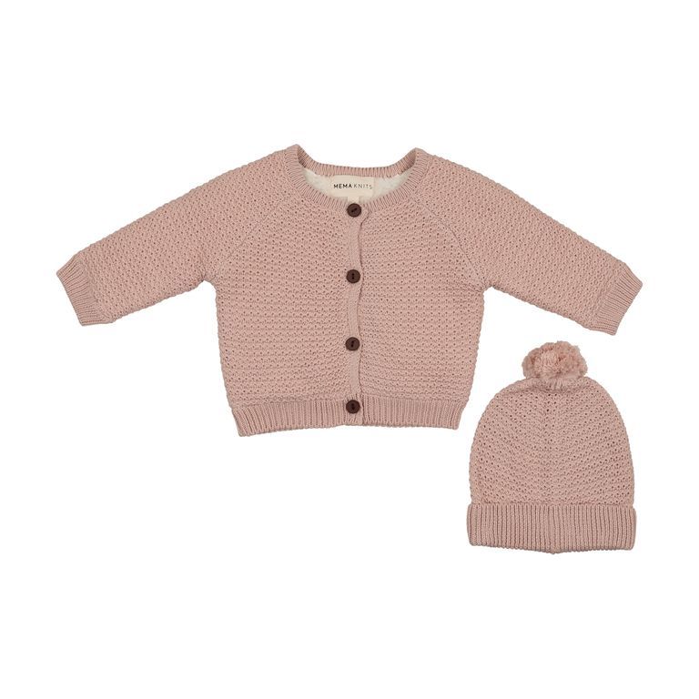 Pre-Order Mema Knits Sherpa Jacket & Beanie