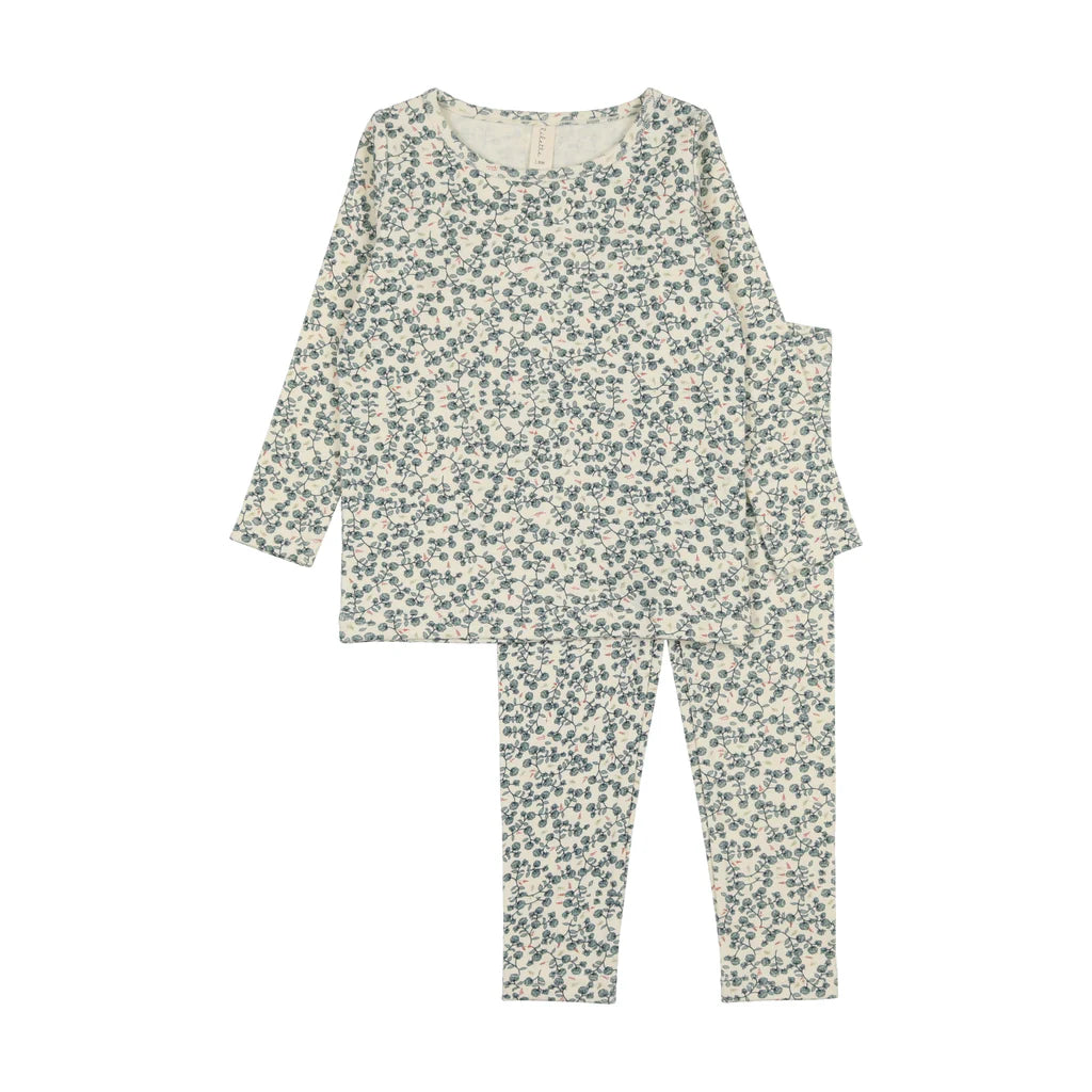 Lilette Boy All Over Floral Long Sleeve Set