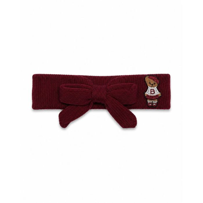 Pre-Order Bandeau Bow Teddy Knits Baby Knit Bow