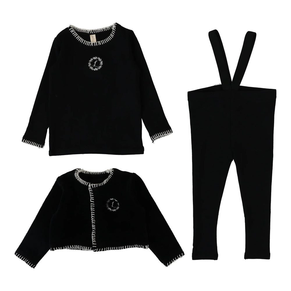 Lilette Velour Cardi Lounge Set