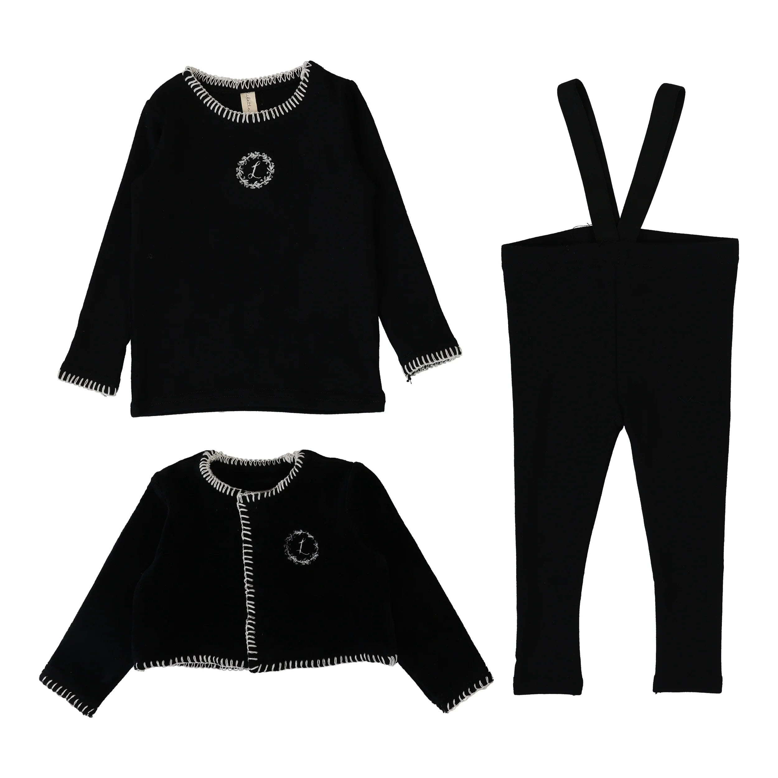 Lilette Velour Cardi Lounge Set