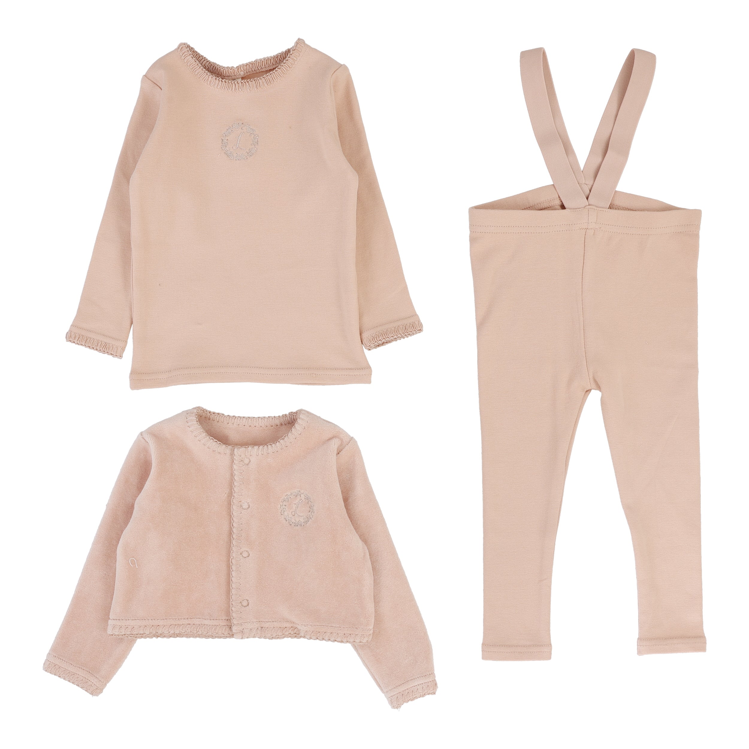 Lilette Velour Cardi Lounge Set