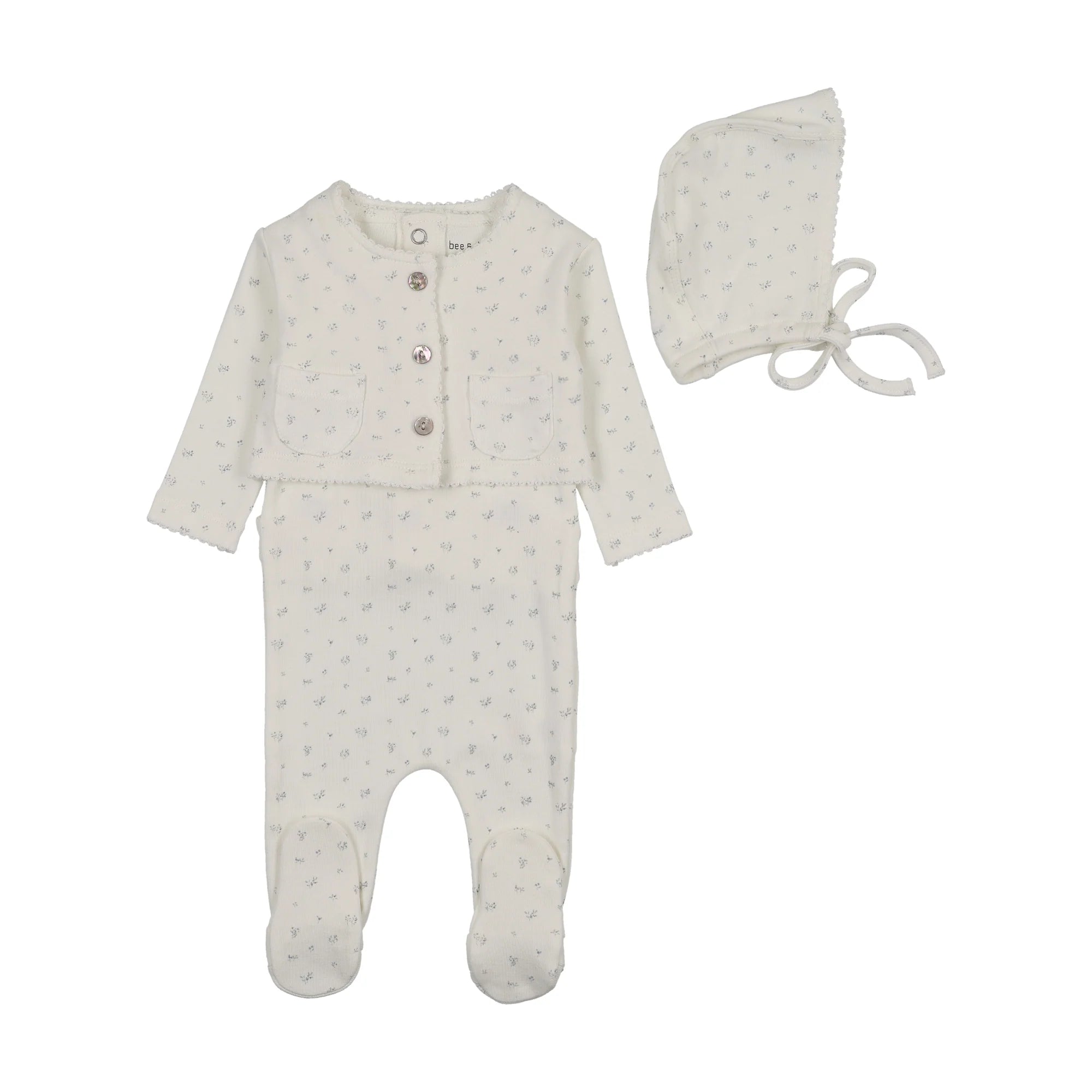 Bee & Dee Floral Cardigan Outfit