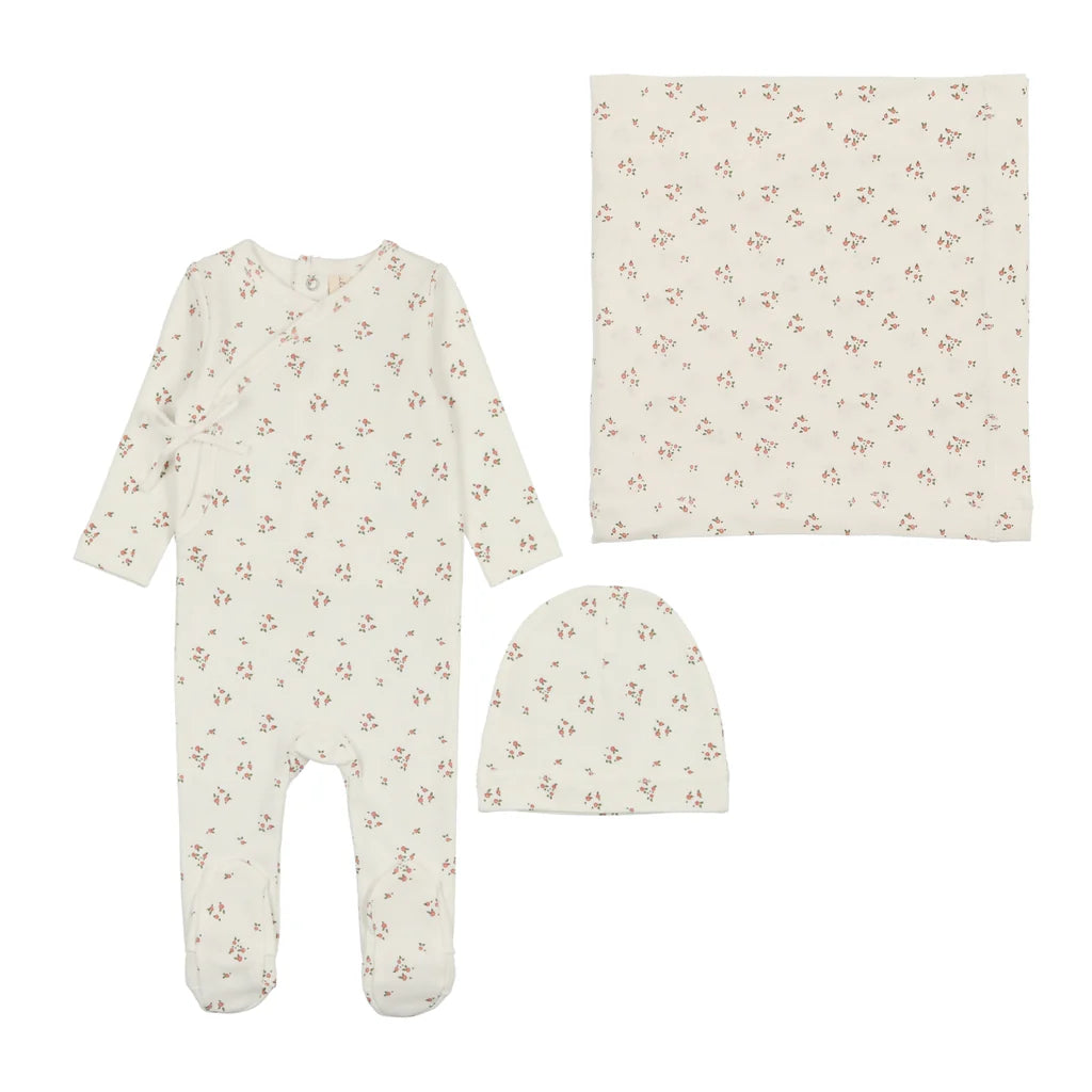 Dainty Flower Layette Set