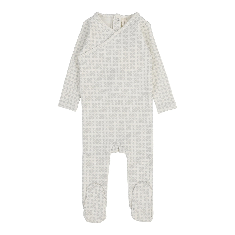 Lilette Woven Print Footie