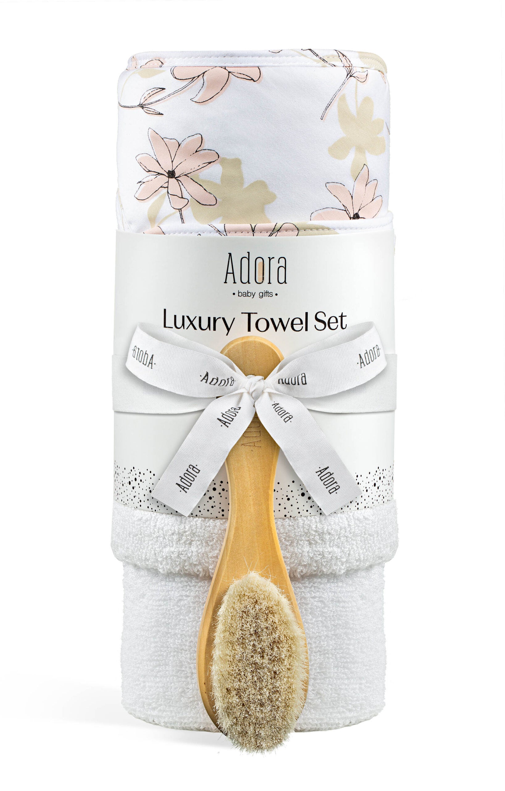 Adora Towel With Brush Girl