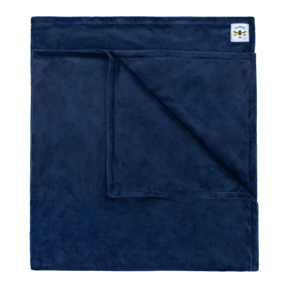 Swaddle Bee Navy Minkybee