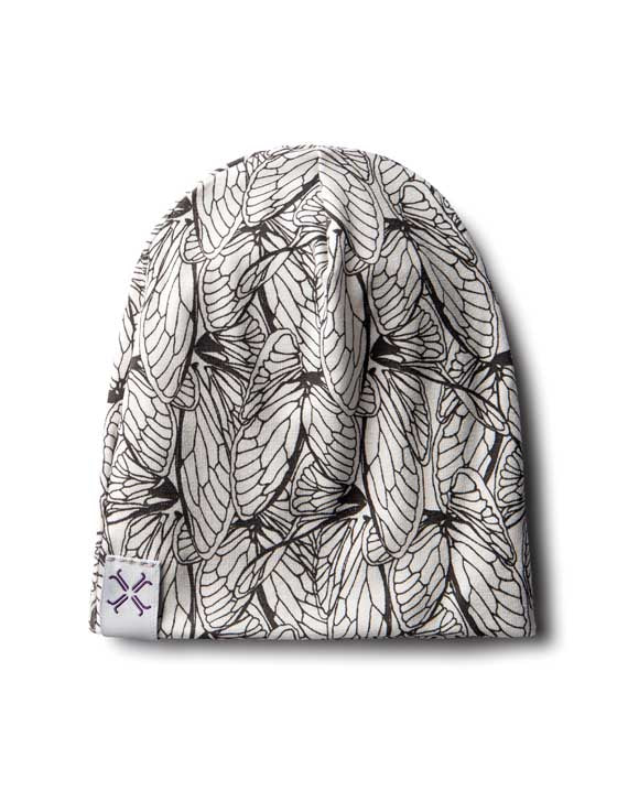 Jacqueline & Jac White Butterfly Beanie