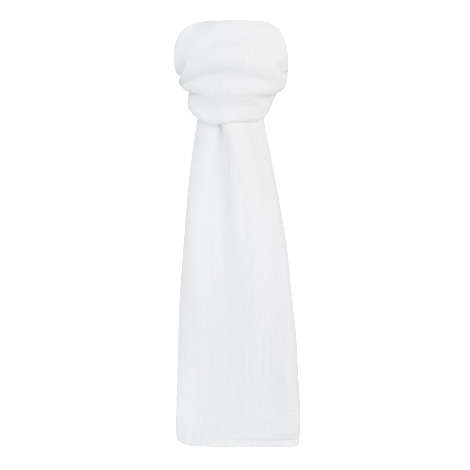Ely and Co Single Pack White Muslin Swaddle