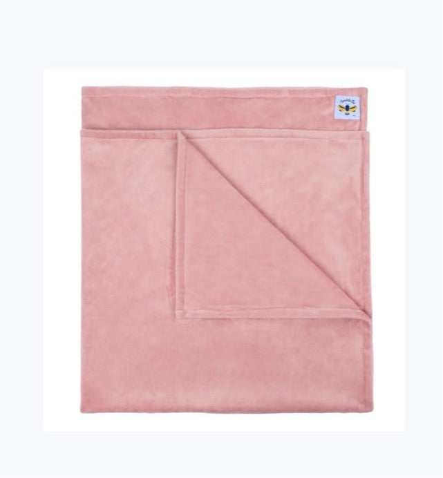 Swaddle Bee Pink Minkybee